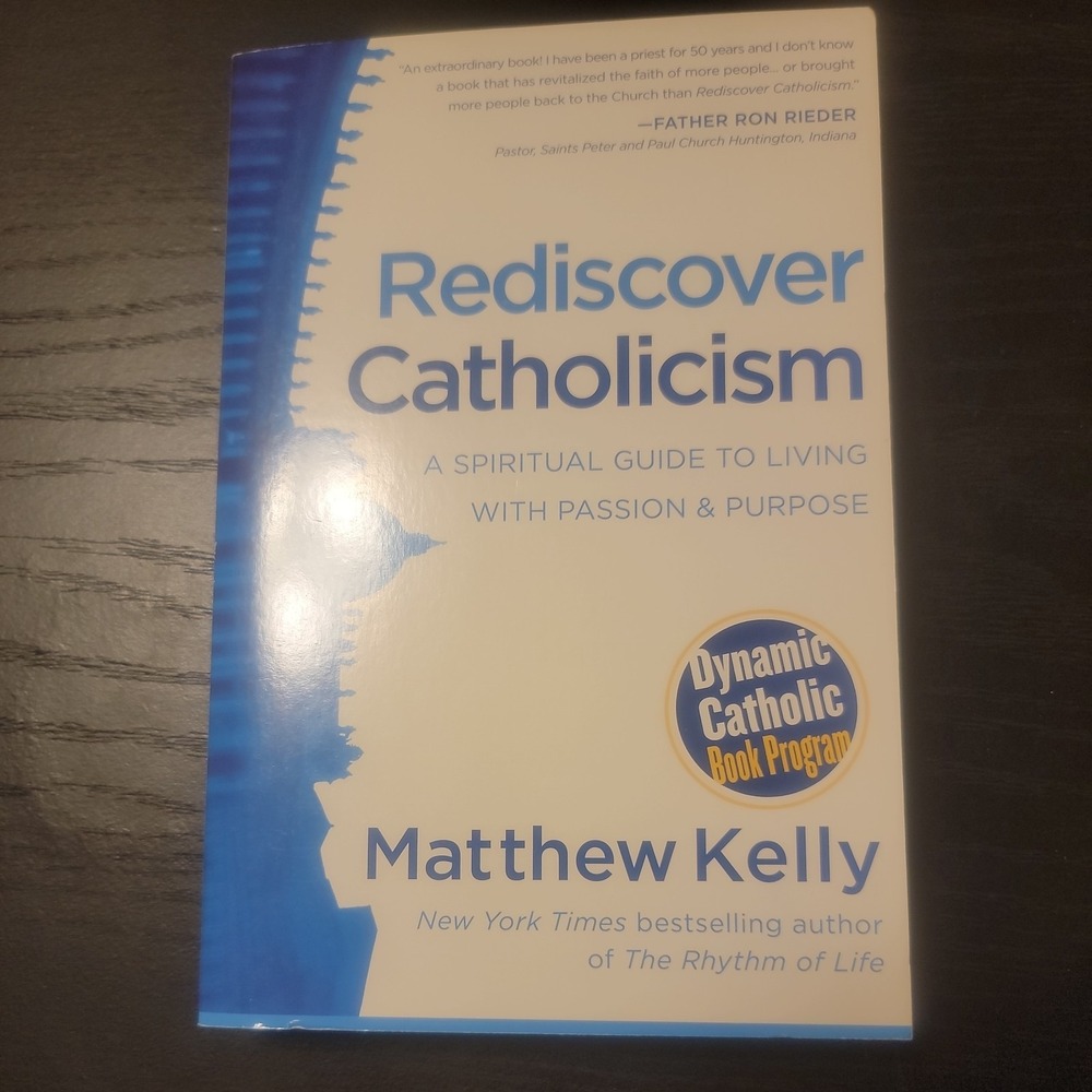 Rediscover Catholicism Matthew Kelly Spiritual Guide 2014 Trade Paperback Book
